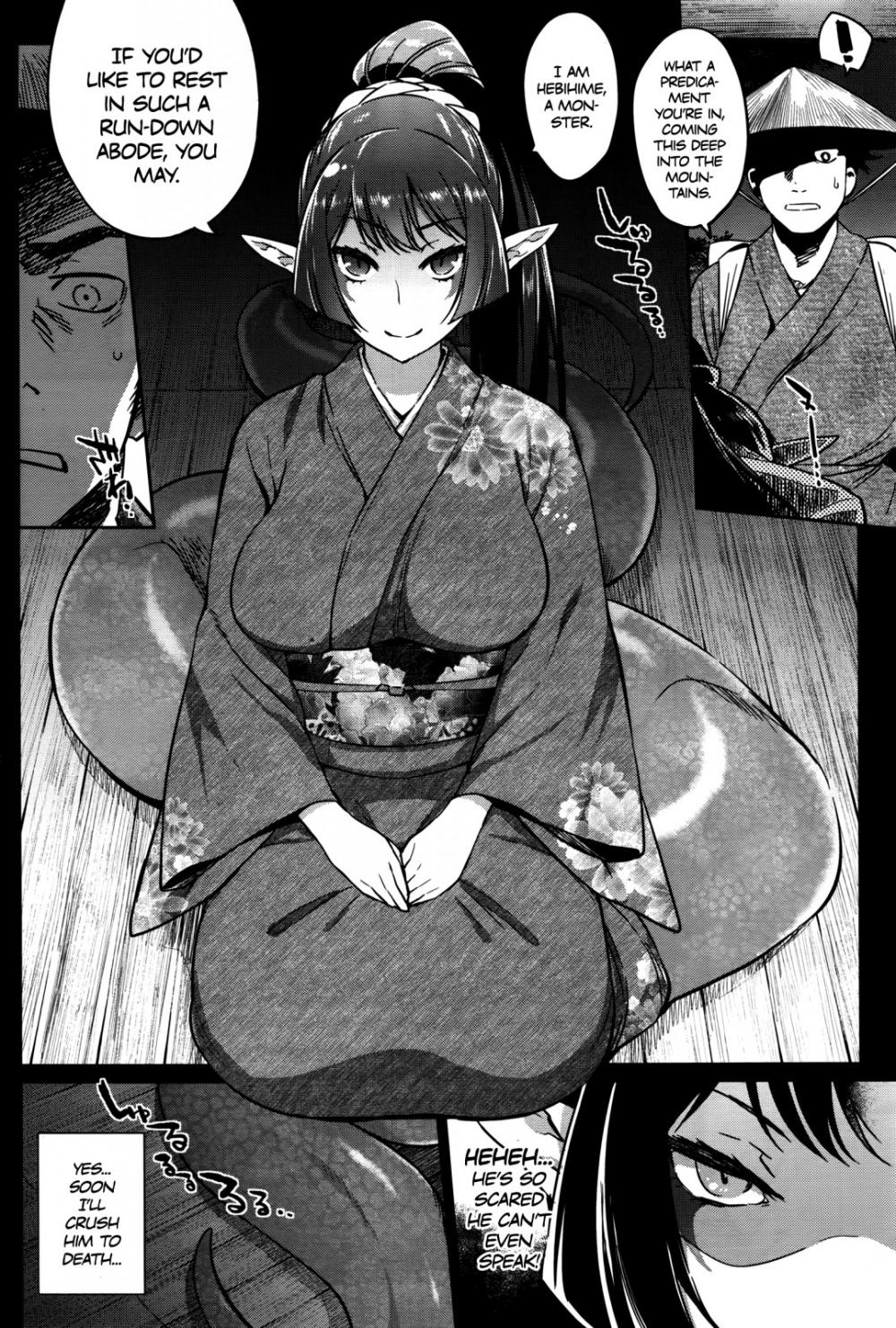Hentai Manga Comic-A Monster's Hospitality-Read-2